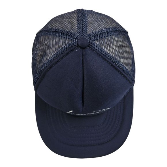 Vintage K Studio Tupelo Muffler Mart Trucker Hat Mesh Snapback Cap Foam Blue - Picture 10 of 12